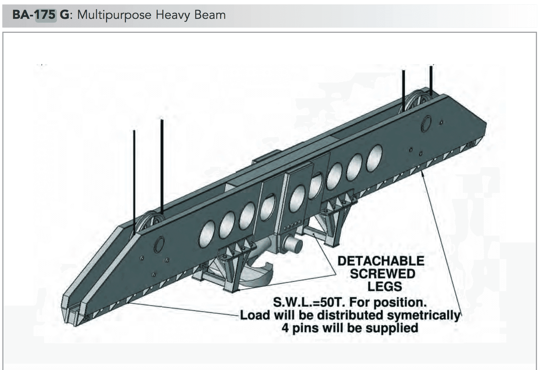 Multipurpose Heavy Beam